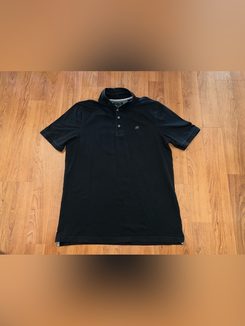 Vintage Banana Republic Black Polo Men’s XL Retro Y2K 90s 00s